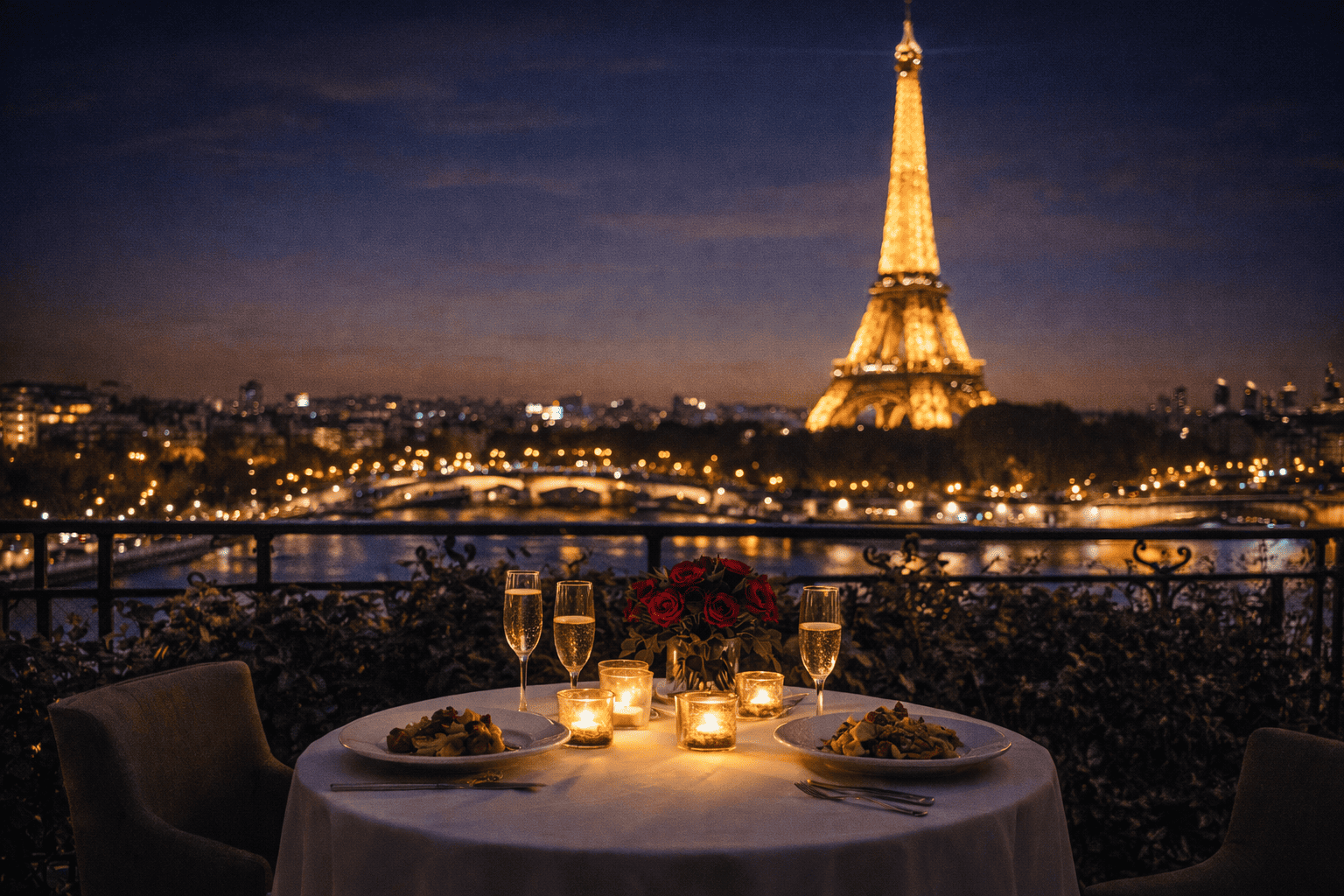 Cena en París